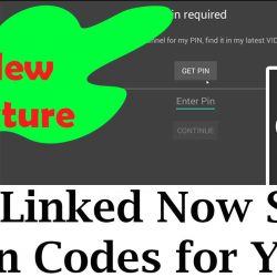Saving pin code by filelinked