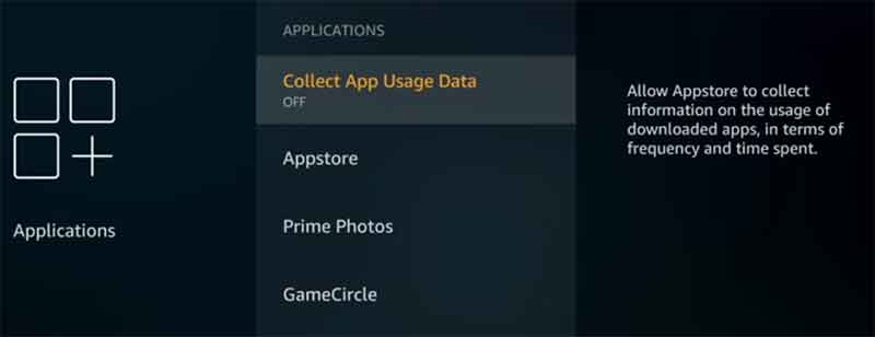 Firestick collect-app-usage-data