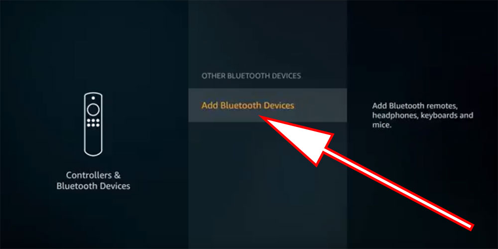 firestick settings add bluetooth devices