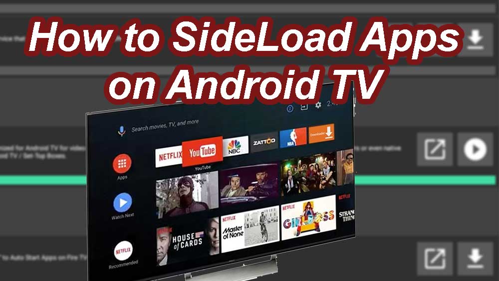 sideload apps on Android TV