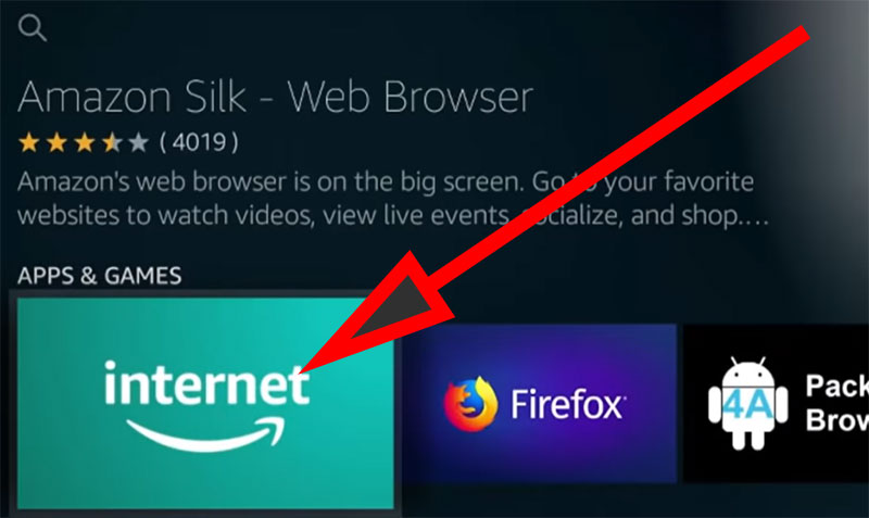 amazon web browser