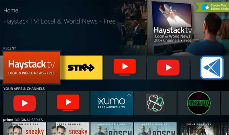 Haystack TV fire TV and Firestick