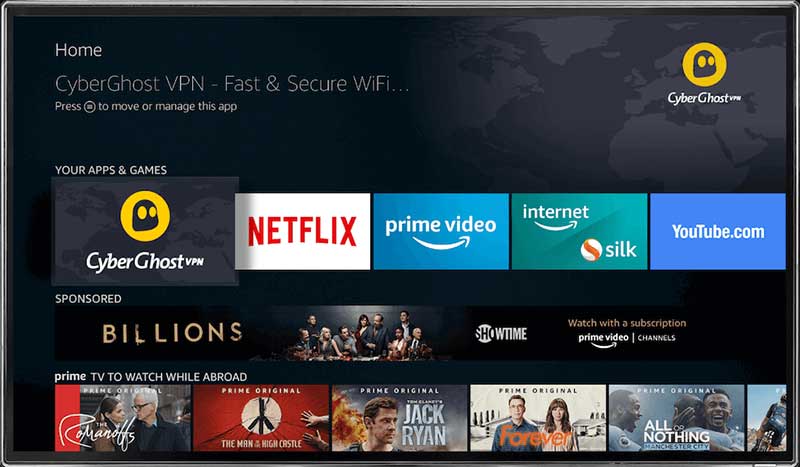 Fire TV Screen