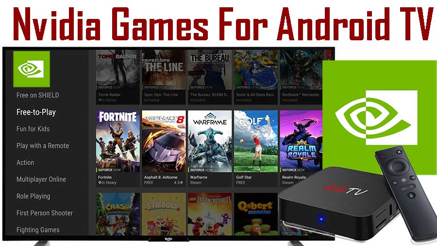 Nvidia Games app for Android TV