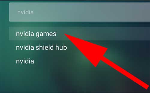 Nvidia Games search on Aptoide TV