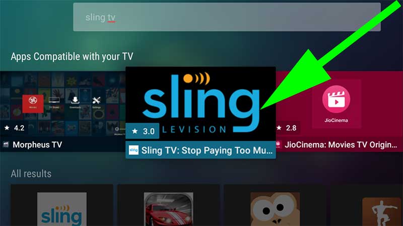 Sling TV on Android TV