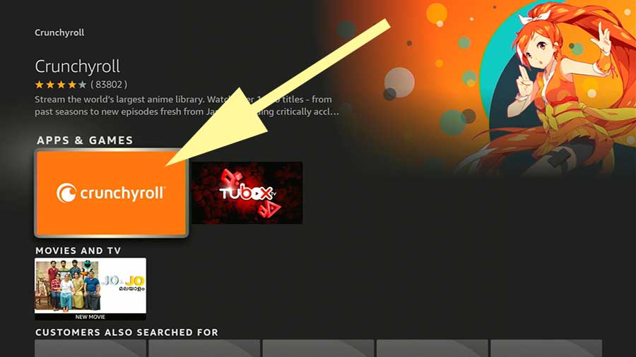Anime for Amazon Fire TV Stick