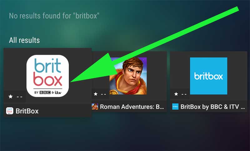 BritBox tv APK Android TV