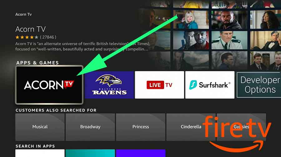 British TV app for Amazon Fire TV