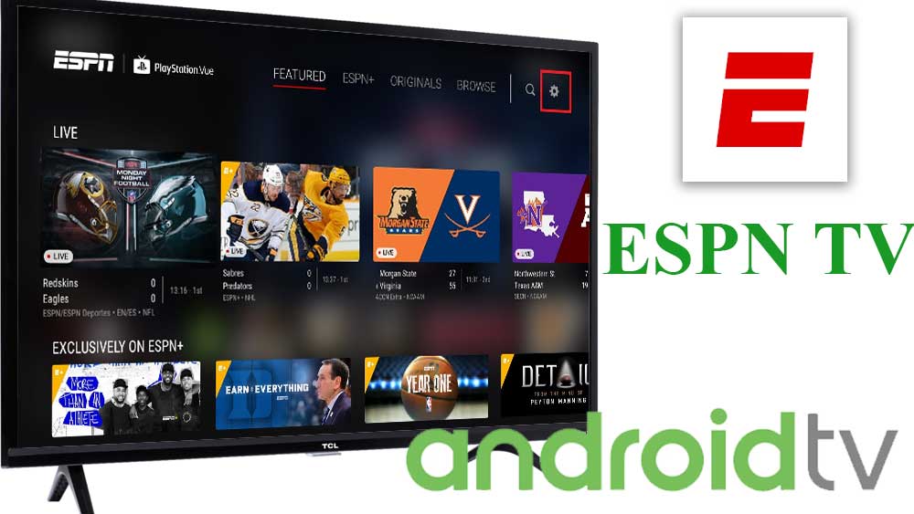 ESPN for Android TV and Fire TV