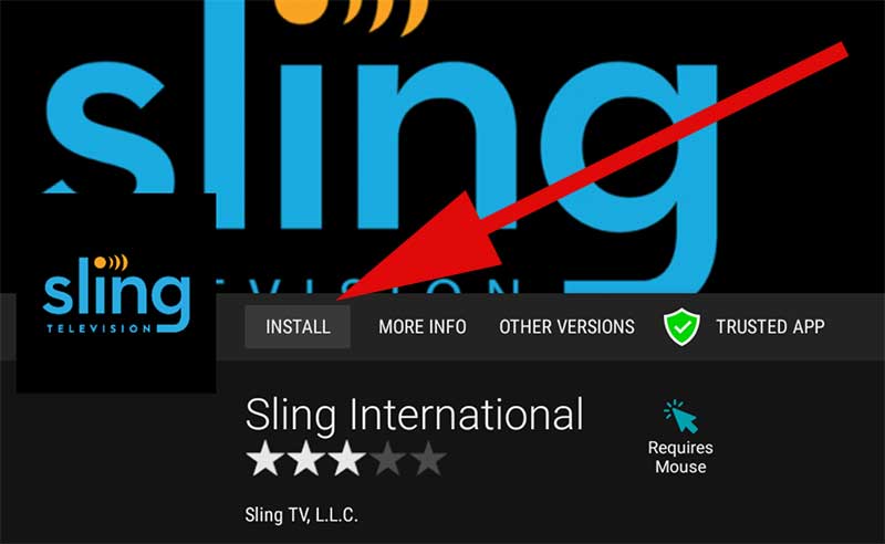 sling tv app android