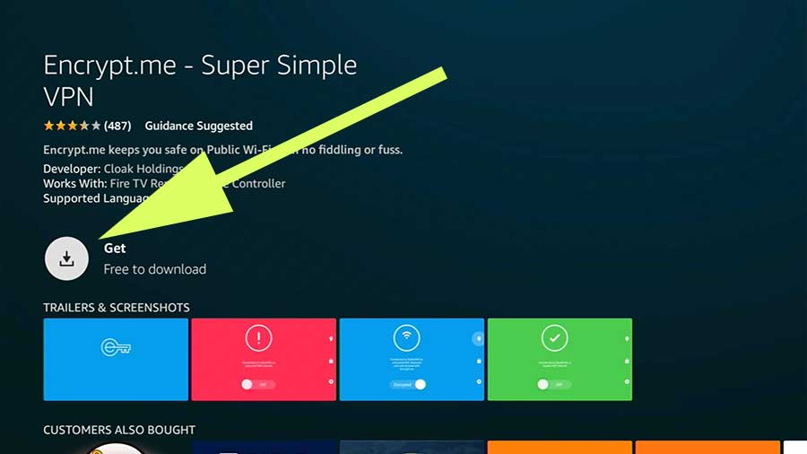 Encrypt Me VPN for Fire TV
