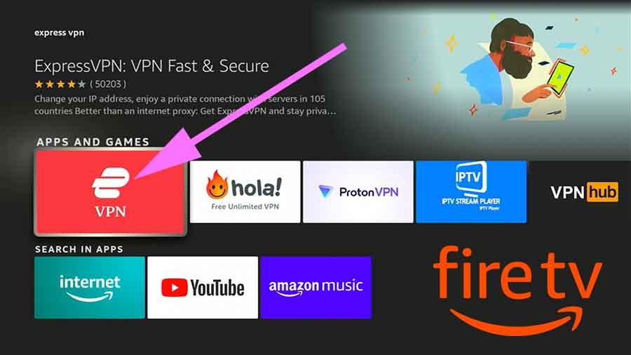 fast and secure VPN for Fire TV firestick