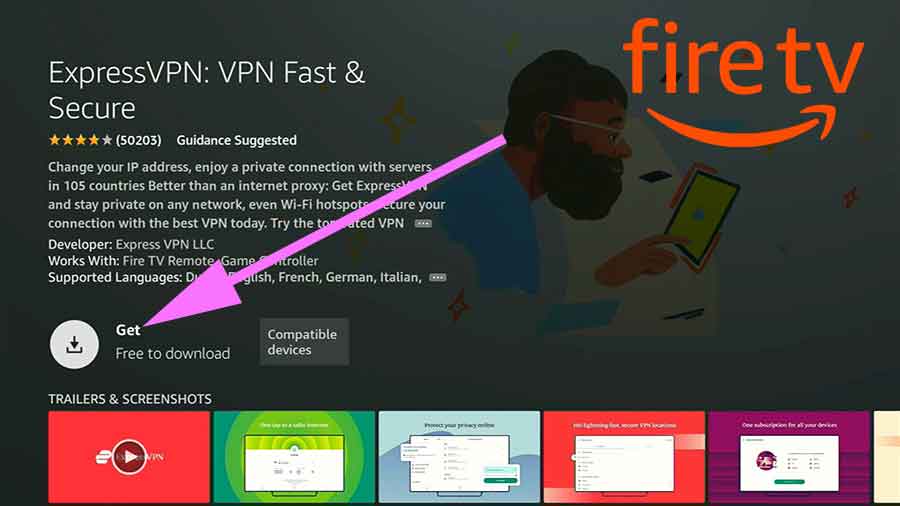 Install Express VPN on Fire TV