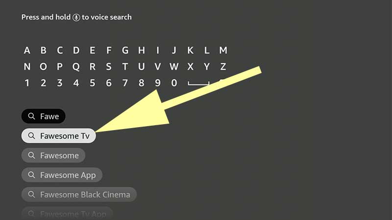 Fawesome TV for Fire TV