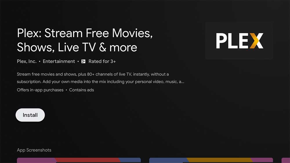 Plex TV free