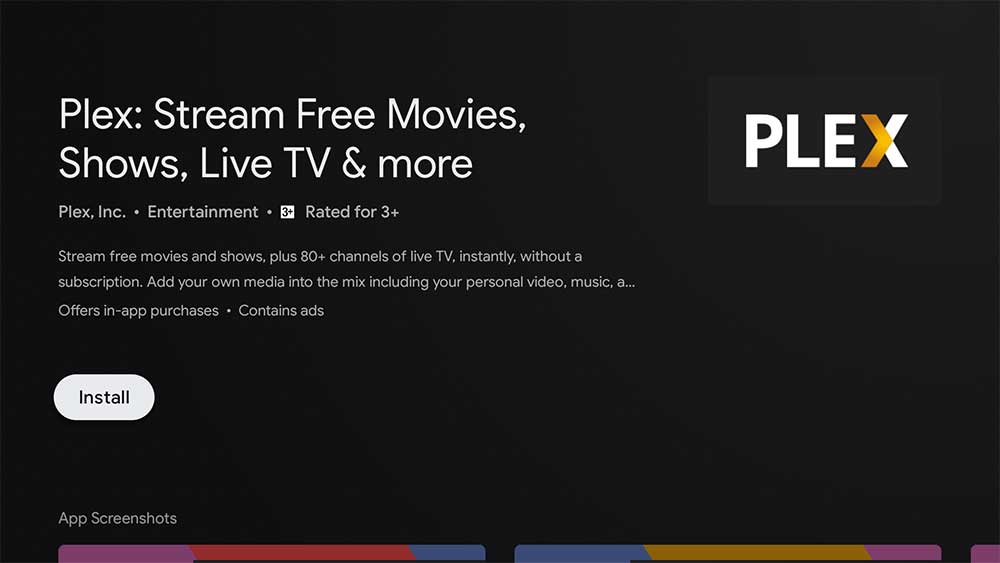 android tv plex app