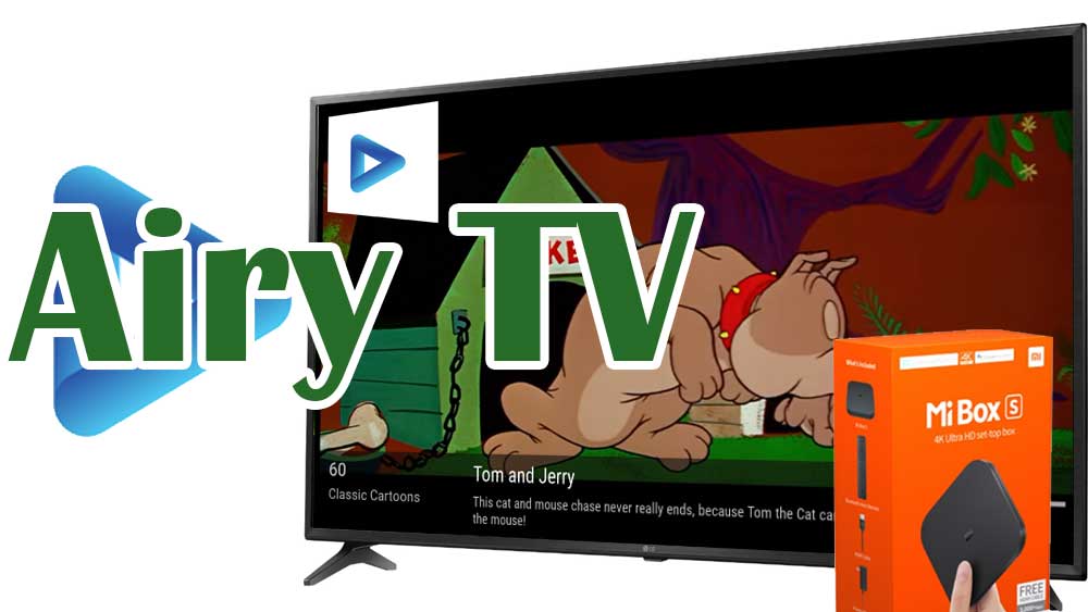 Airy TV android TV and Fire TV
