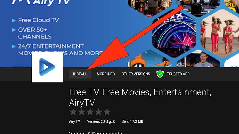 install Airy TV