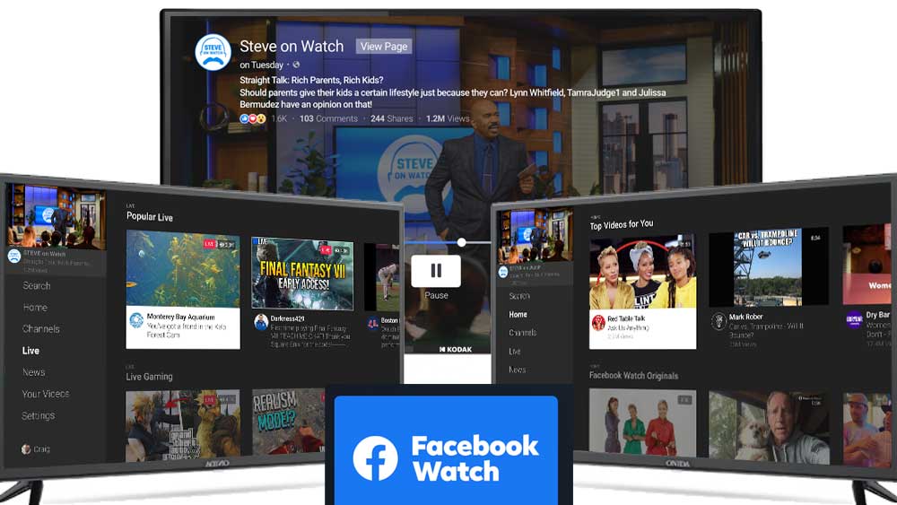 Facebook Watch for Android TV and Fire TV