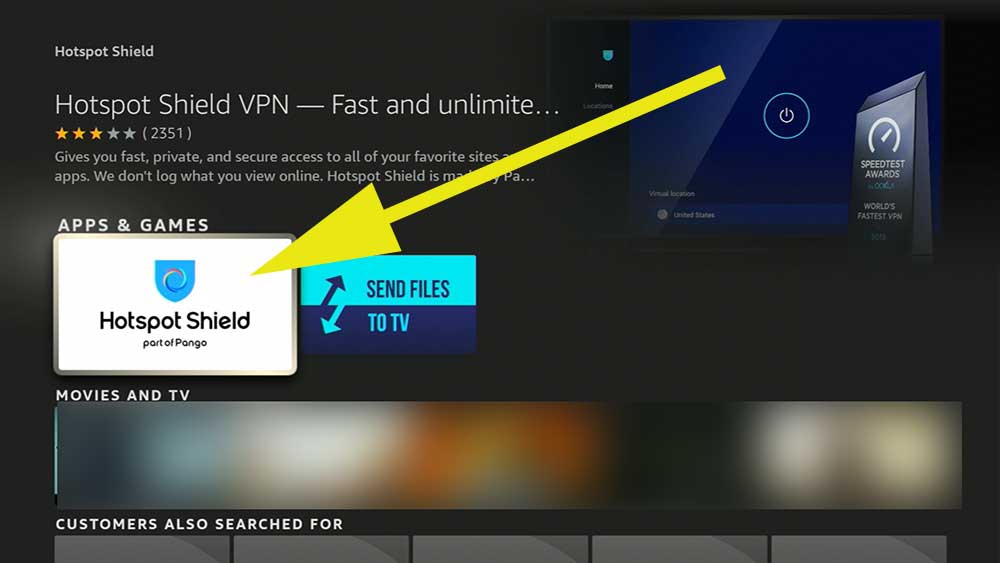 Hotspot Shield VPN Fire TV