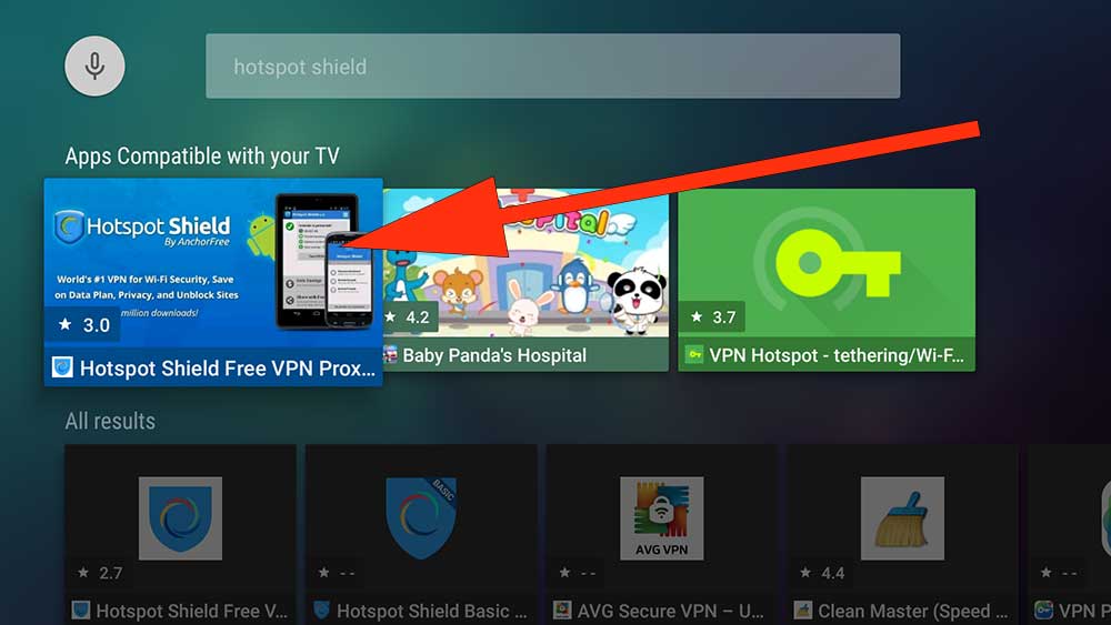 Hotspot shield Firestick