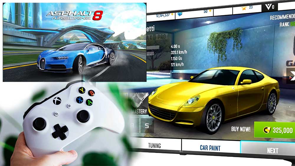 Asphalt 8 For Android TV BOX