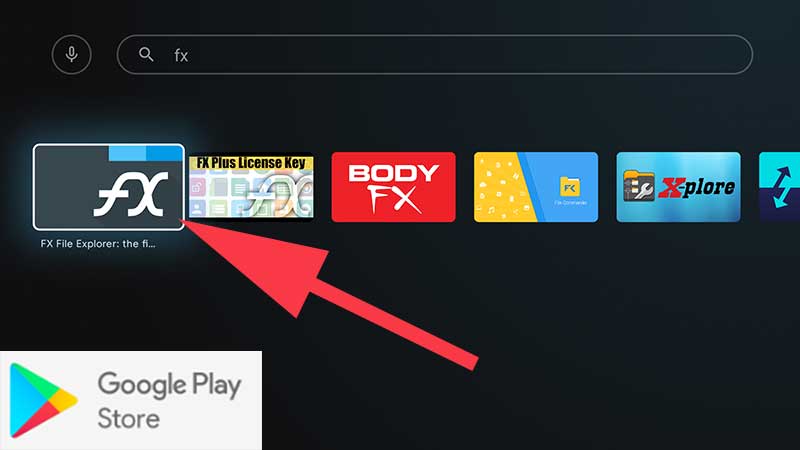 FX File Explorer Android TV