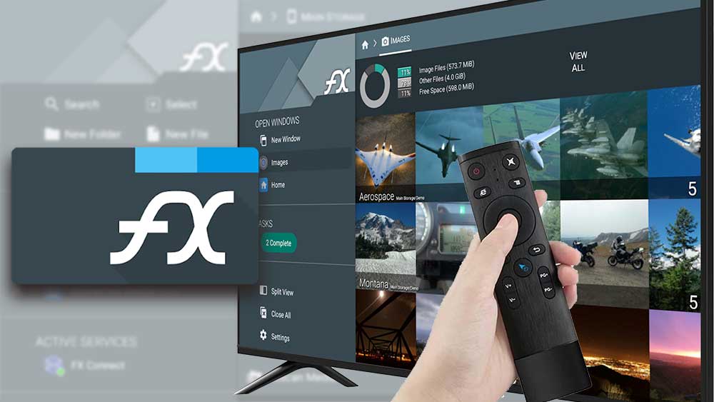 FX file Explorer for Android TV