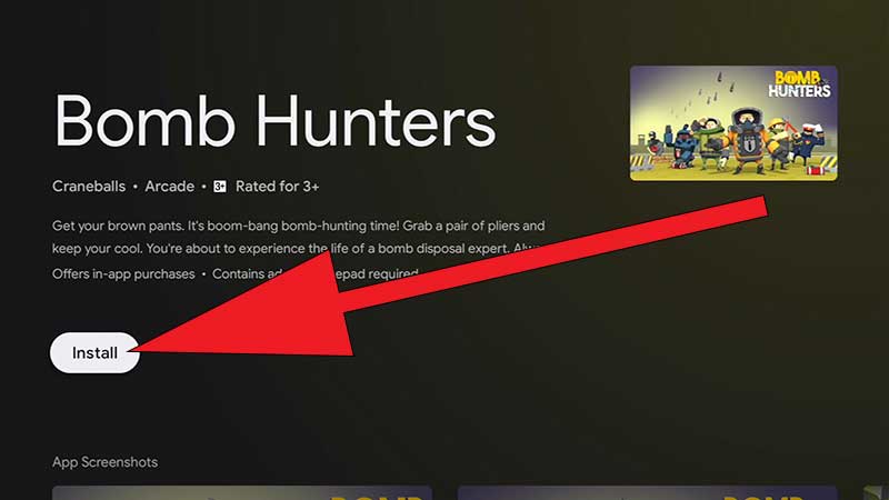 install bomb hunters TV, bomb hunters firestick, bomb hunters android tv