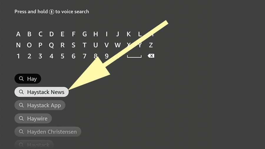Haystack News Fire TV
