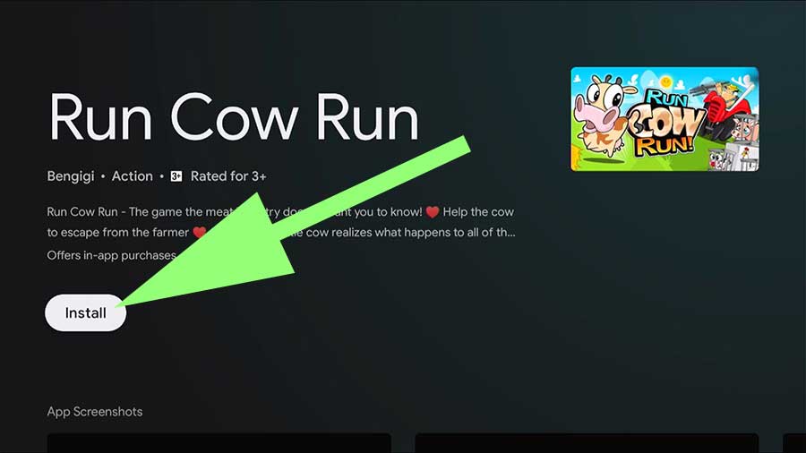 run cow run tv box, run cow run fire tv stick