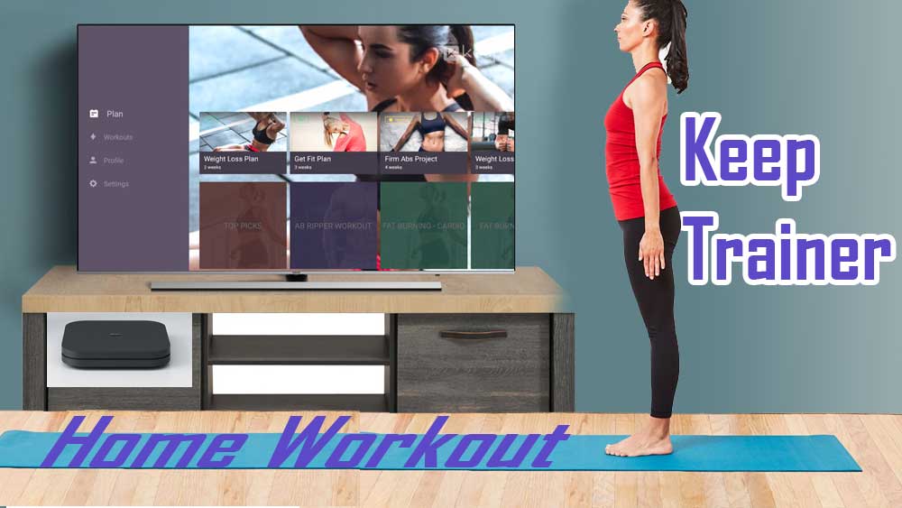 Home Workout and Fitness app for TV BOX