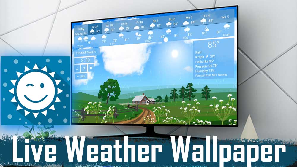 Live Weather Wallpaper for Android TV