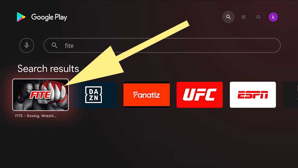 Boxing and MMA app TV BOX