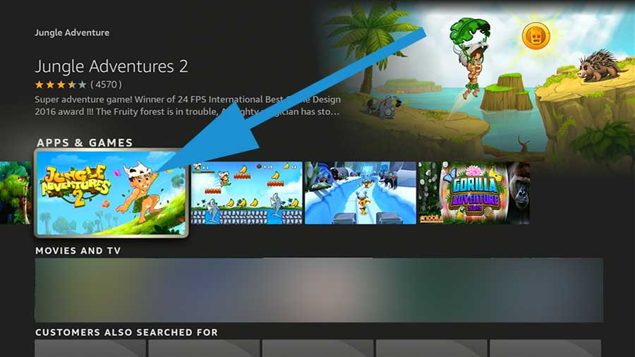 Download Jungle Adventures Game Fire TV Stick