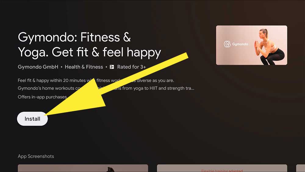 Fire TV Stick Fitness App