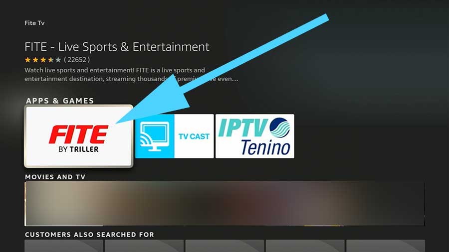 Install Boxing and MMA App on Fire TV Cube