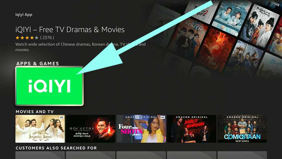 Download IQIYI for Fire TV Stick