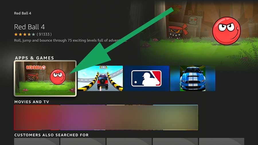 Download Red Ball 4 Fire TV