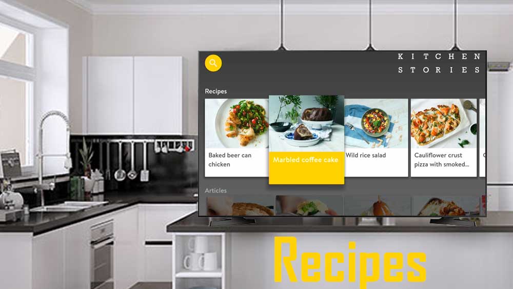 Cooking Recipes for Android TV – Kitchen Stories