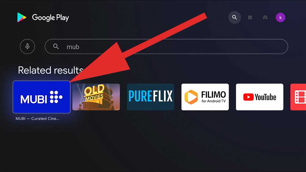 MUBI for Android TV BOX and Fire TV