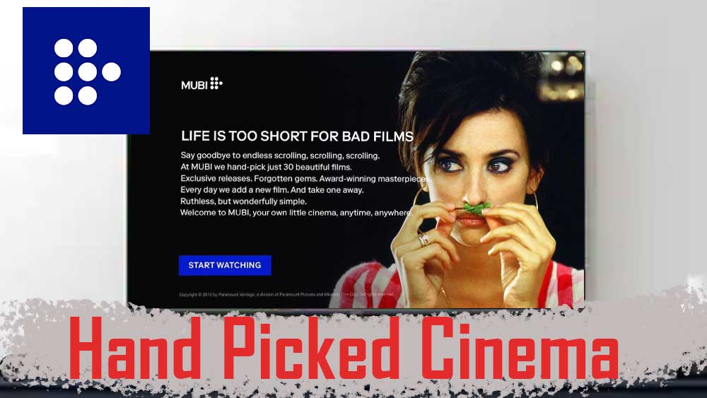 Mubi curated cinema for TV