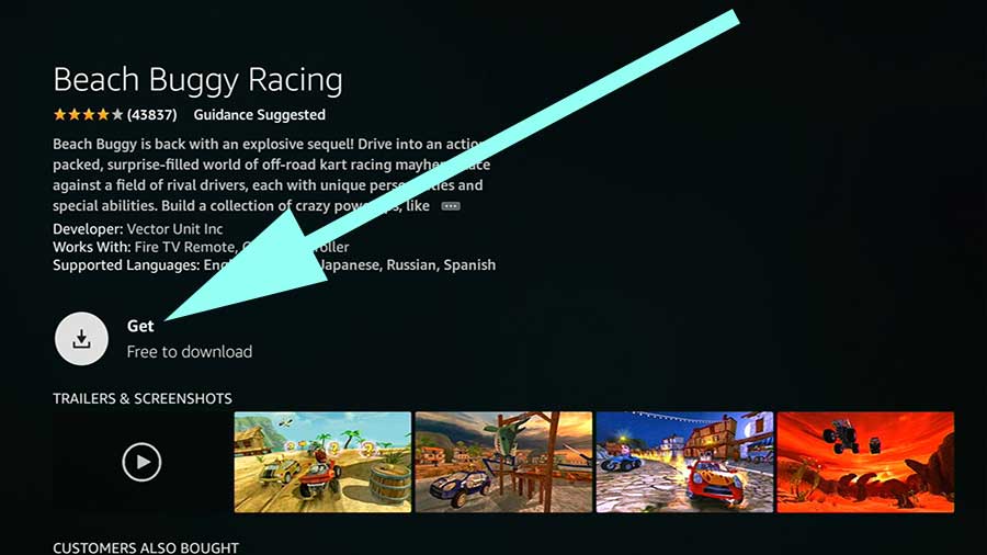 Offline Racing Game Amazon Fire TV Stick