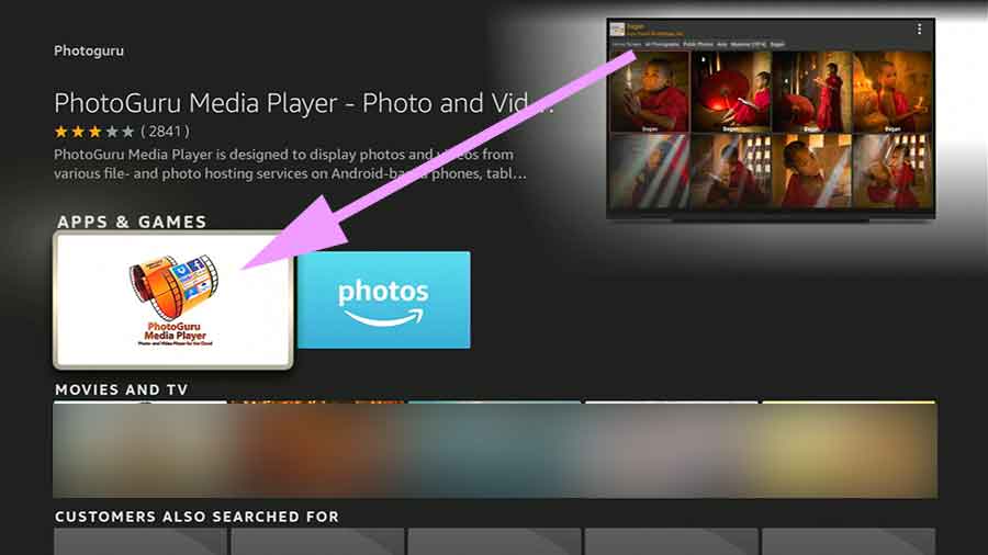 Install Gallery App on Fire TV