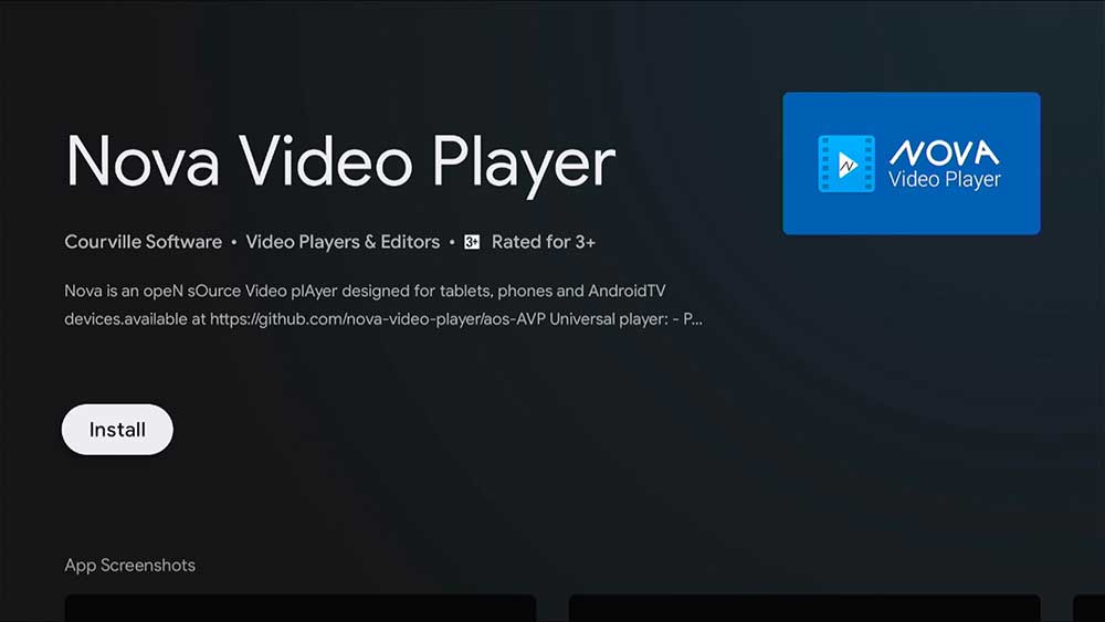 nova video player for tv