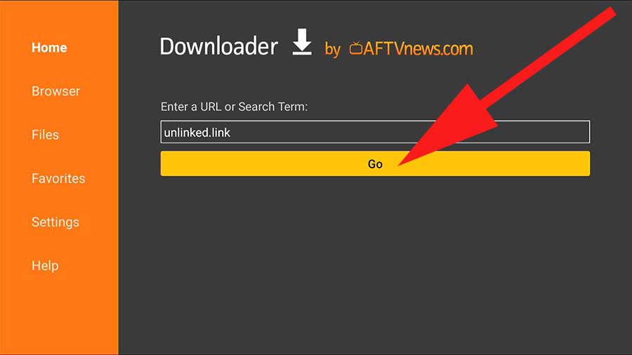 Enter Unlinked Download URL