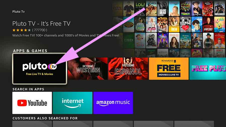 Free Movies and TV shows app for Fire TV