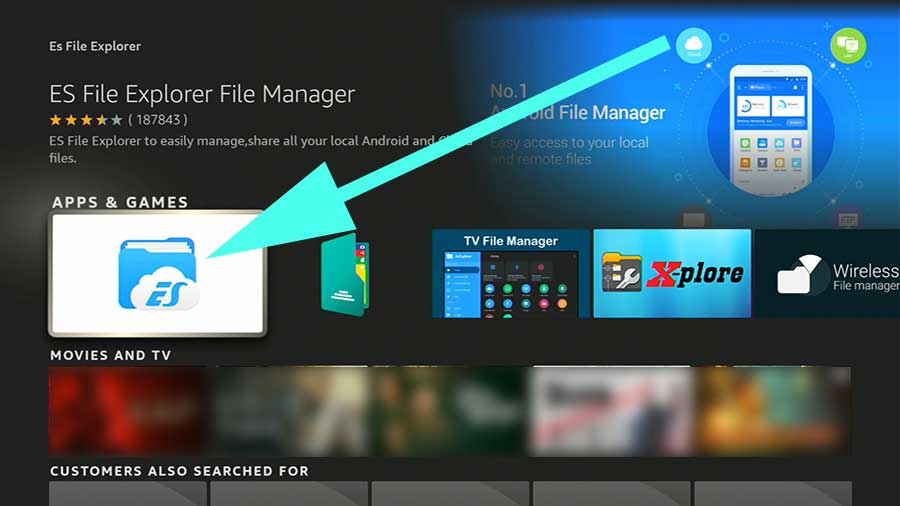 File Manager for Fire TV