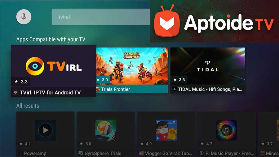 TViral IPTV for Fire TV